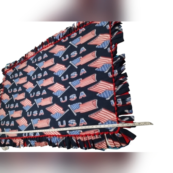 👜$3 - USA handmade‎ blanket - Picture 9 of 10
